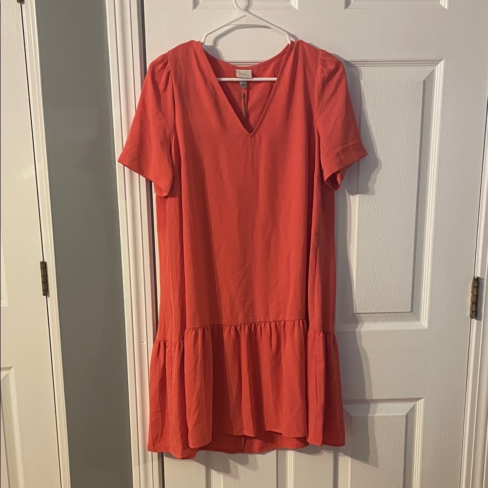 NWT A New Day Coral Mini Dress
